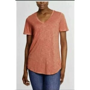 Jessica Simpson Pink VNeck Comfy Tee Size XXL NWOT